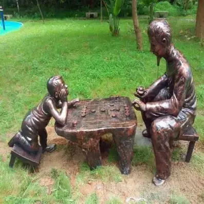 上海客户采购铜质雕塑